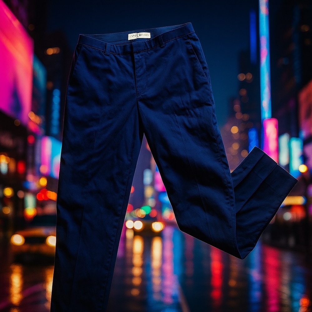 Croft&Barrow | Navy Blue Stretch Suit Pants | Size 4